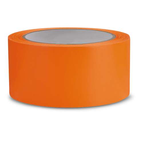 Nastro adesivo PVC, arancio 