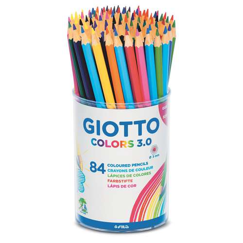 Giotto - Colors 3.0, Set da 84 matite colorate 