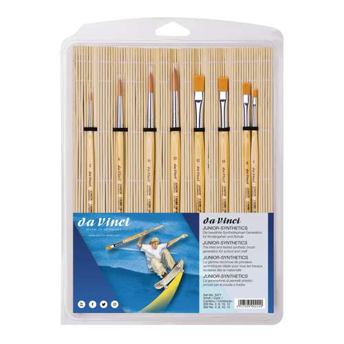 Da Vinci - Set di pennelli per la scuola, serie 5371 