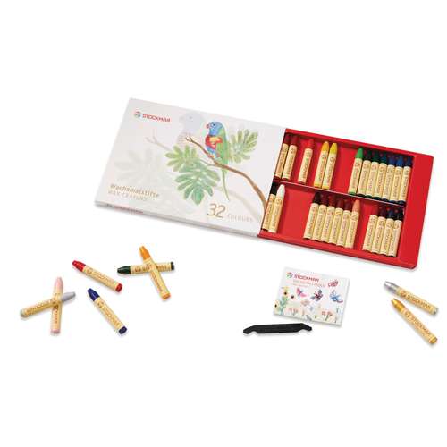 Stockmar - Set da 32 pastelli a cera colorati 