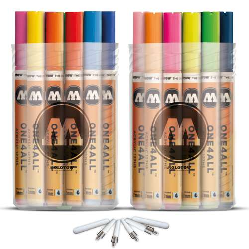 Molotow - One4All Marker 127HS, Set completo 