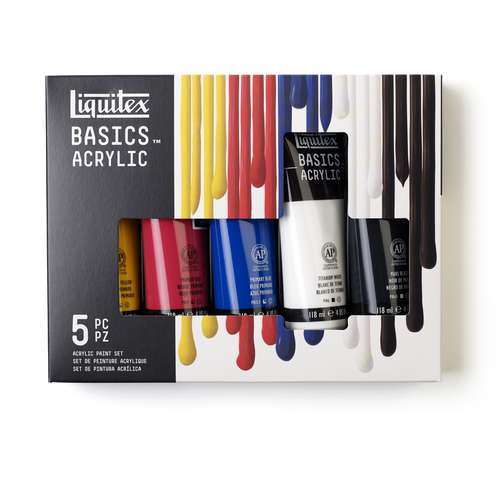 Liquitex - Basics, Set di colori acrilici primari