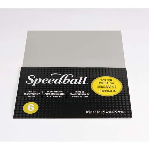 Speedball - Fogli trasparenti per serigrafia 