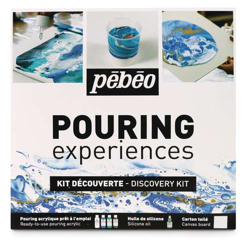 Pébéo - Pouring Experiences, kit discovery 
