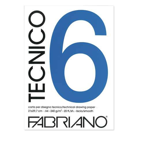 Fabriano - Tecnico 6, Blocco da disegno 