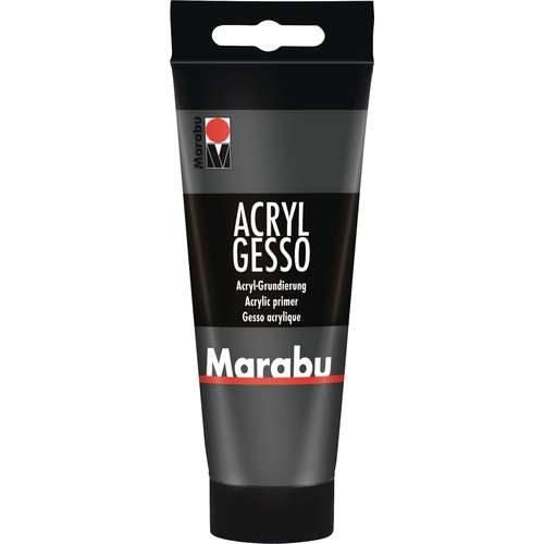 Marabu - Gesso acrilico, nero 