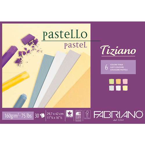 Fabriano - Tiziano, Carta per pastello 