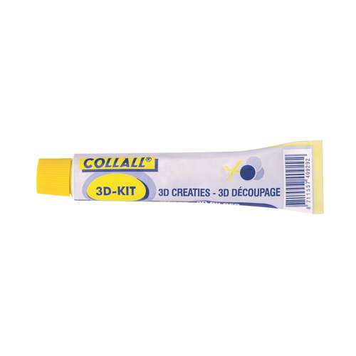 Collall - Colla silicone 3D-KIT découpage 