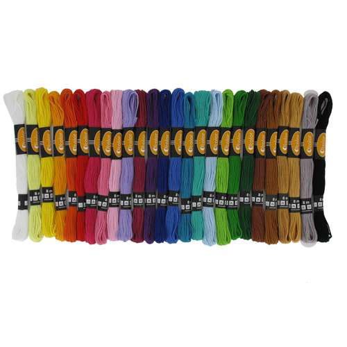 O'Color - Fili di cotone colorati 
