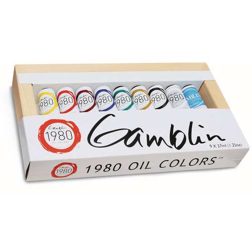 Gamblin - 1980 Set di colori a olio 
