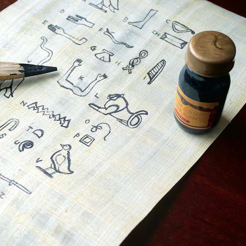 Herbin - Set per calligrafia Egitto