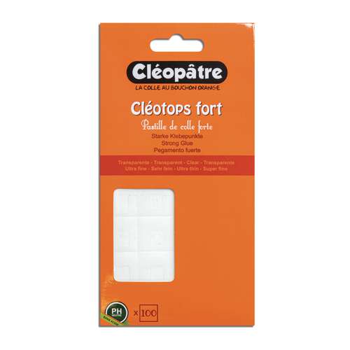 Cléopâtre - Cléotops, Punti adesivi permanenti 