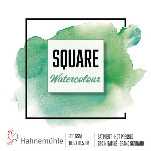Hahnemühle - Square Bristol, Blocco per acquerello 