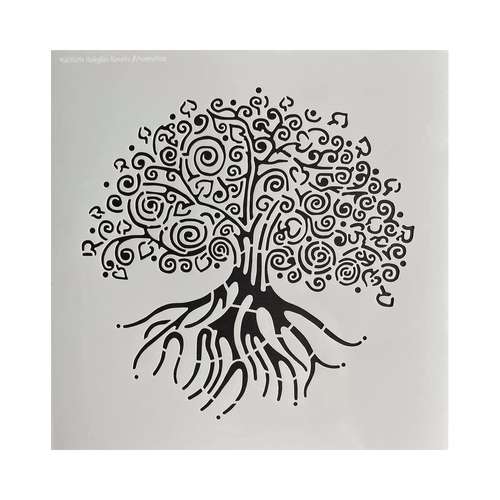 Powertex - Stencil, Albero della Vita 