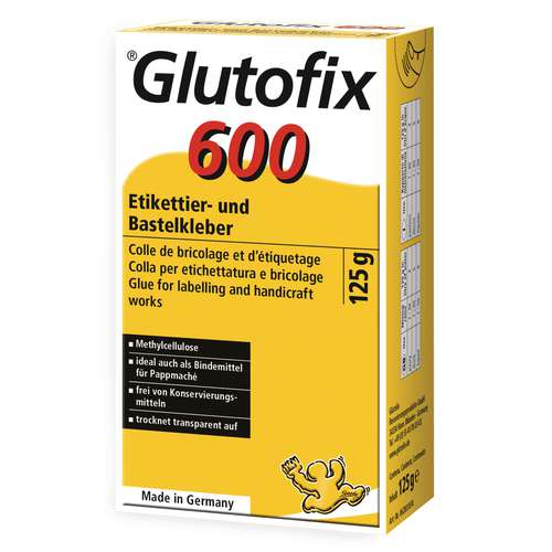 Glutofix 600 - Colla per etichettatura e bricolage 