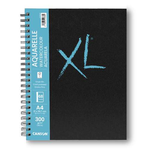 Canson - XL, Blocco per studi e acquerello Aquarelle Artbook 