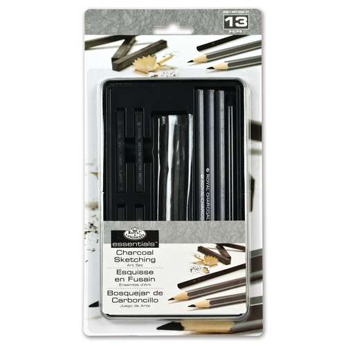 Royal & Langnickel - Small Tin, Set da disegno a carboncino 