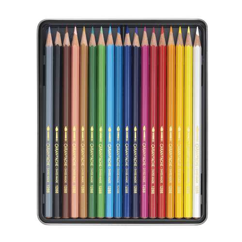 Caran D'Ache - Fancolor, Set di matite colorate acquerellabili