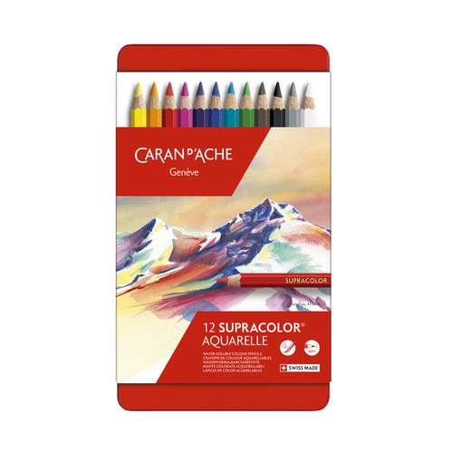 Caran D'Ache - Supracolor Soft, Set di matite acquerellabili 