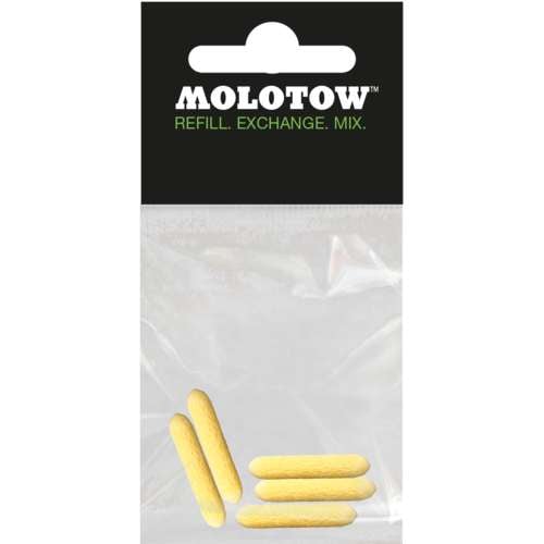 Molotow - Punte tonde di ricambio High-Flow, 4 mm 