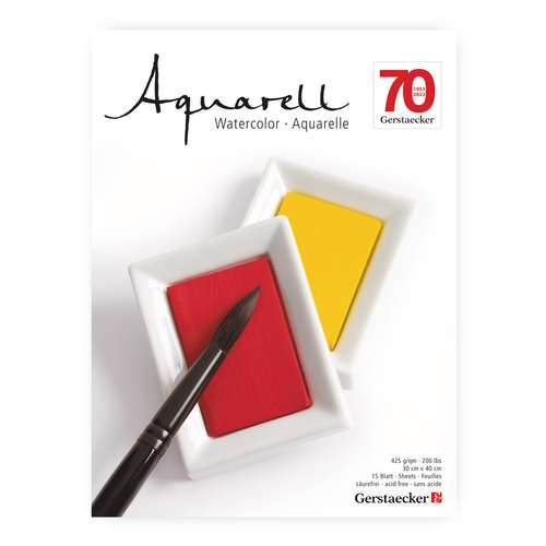 Gerstaecker Aquarell - Carta per acquerello in edizione anniversario 