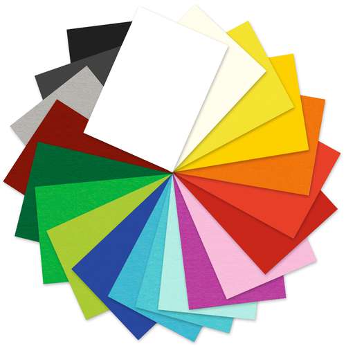 Ursus - Assortimento di carta colorata, 70 x 100 cm 
