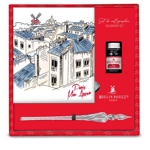 Clairefontaine - Moulin Rouge, Set per calligrafia 
