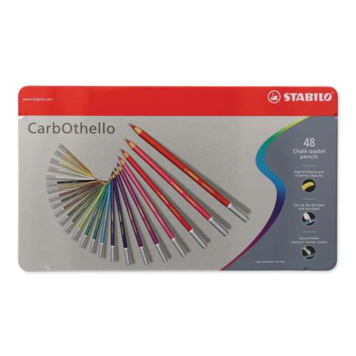 Stabilo - CarbOthello, Matite pastello, Set in astuccio di metallo 