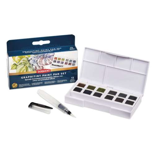 Derwent - Graphitint, Set di 12 mezzi godet 