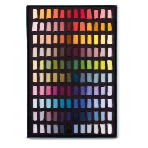 Unison - Pastelli soft, Set di 120 mezzi pastelli 