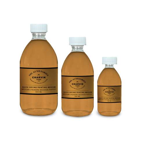 Charvin - Medium per pittura, asciugatura rapida 