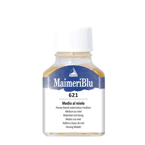 Maimeri - Blu, Medium al miele per acquerello, 75 ml 