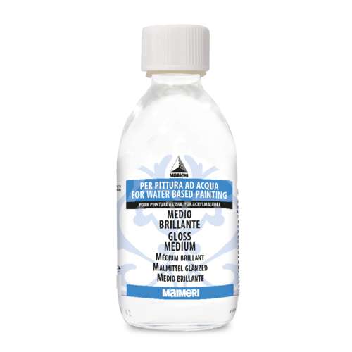 Maimeri - Medium brillante 622, per colori acrilici 