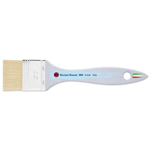 Borciani & Bonazzi - Serie 303, Pennellessa in setola naturale 