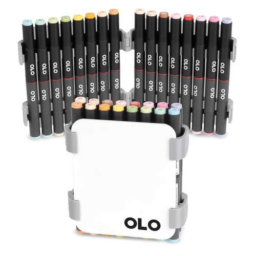 OLO - Premium Marker Carry Case, Set piccoli (3)