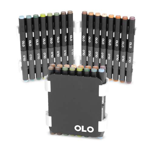 OLO - Premium Marker Carry Case, Set piccoli (4)