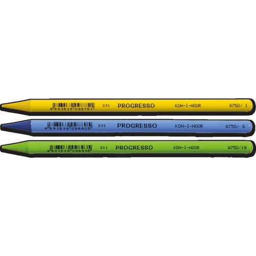 Koh-I-Noor - Progresso, Matite per la scuola senza rivestimento 